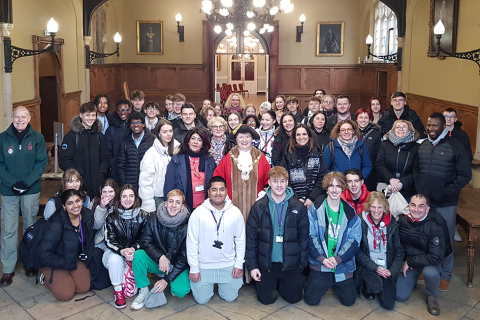 Students from Europe visit King's Lynn on the Erasmus+ Exchange Programme