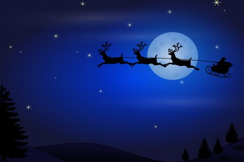 How to see Santa and his sleigh flying overhead in Norfolk this Christmas