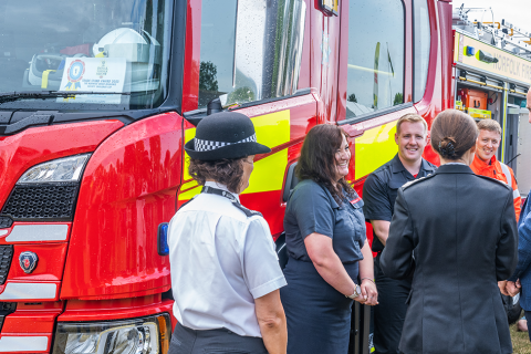 22 new Fire Engines unveiled for Norfolk Fire Service