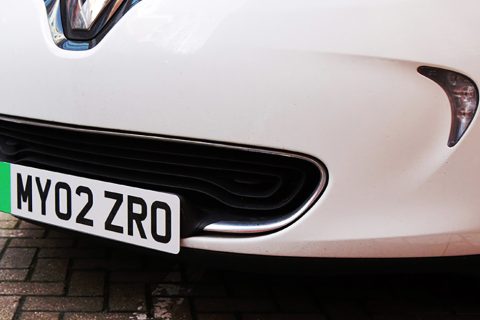 Road to Zero in sight as green number plates introduced on UK roads