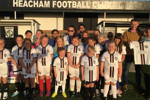 Double sponsorship boost for Heacham Girls