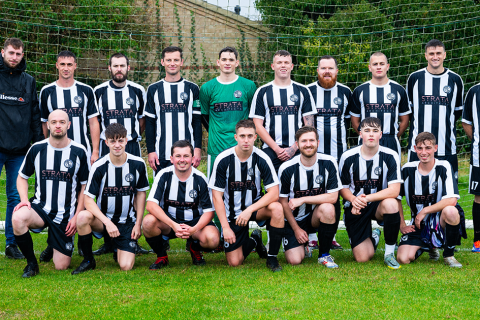 Match results and fundraising football