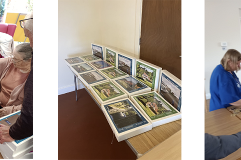 Wooden puzzles for people living with dementia available in Heacham