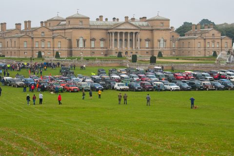 Land Rover devotees join Fire Fighters in rally raising thousands for charity