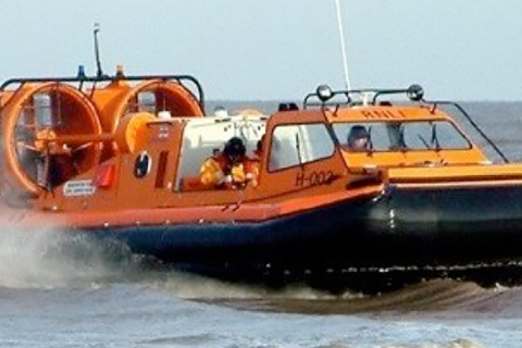 Three ladies and two dogs rescued from Scolt Head