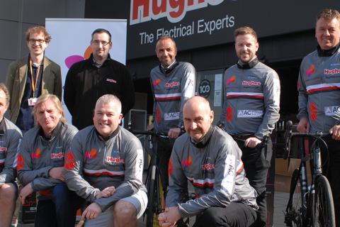 Hughes cyclists to tackle 450 miles in five days