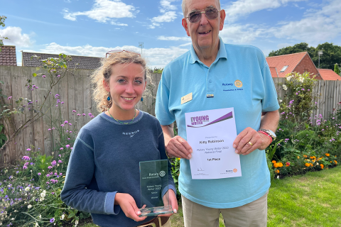 Docking’s 17-year-old Kitty wins national award
