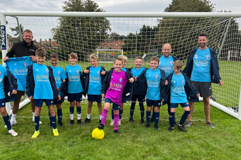 Docking FC under 11 squad have a new sponsor ahead of new season