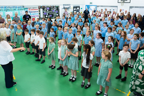 New anthem for West Norfolk school