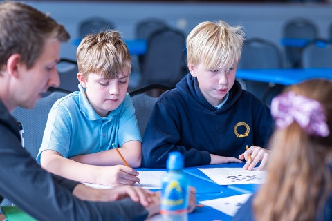Primary Pupils Team Up for Maths Challenge at Springwood