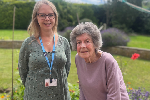 West Norfolk patient Monica is the first recruit in chronic wound study