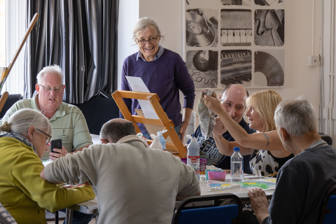 Crafts and Hobbies club for those with and without disabilities