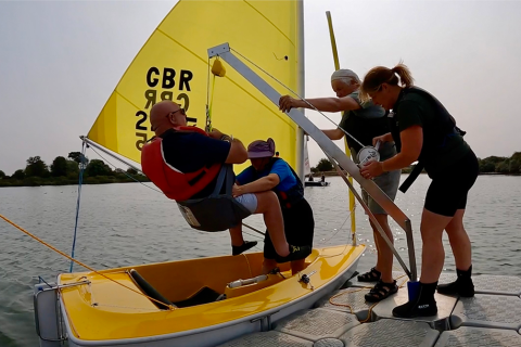 Volunteers wanted to support Sailability sessions