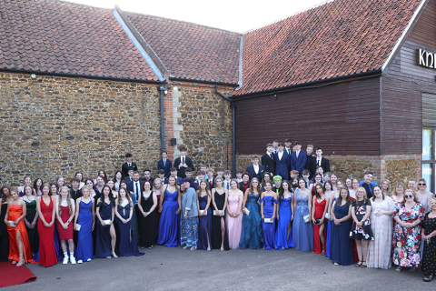From Ball Gowns to Buses: Smithdon Leavers Celebrate in Style