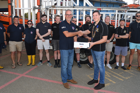 Round Table gifts a thermal night vision scope to local Lifeboat Station