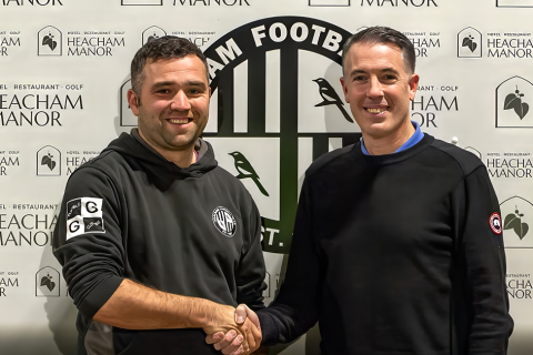 Hunt leaves with head held high as Hunter takes over at Heacham FC