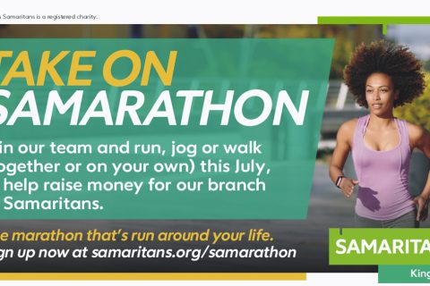 King’s Lynn Samaritans calling for local people to take on ‘Samarathon’ to raise vital funds during July
