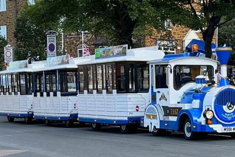 Resort's new land train is named after Richard Searle
