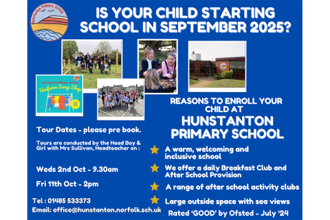 Hunstanton Primary School celebrates high praise in latest Ofsted Inspection