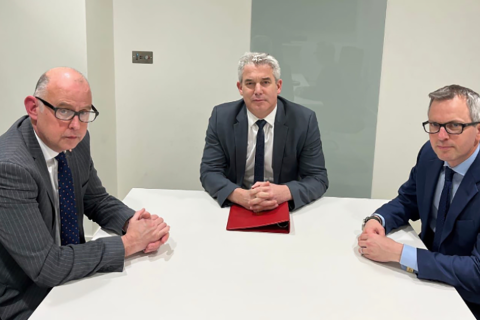 Council leader presses Secretary of State for QEH decision