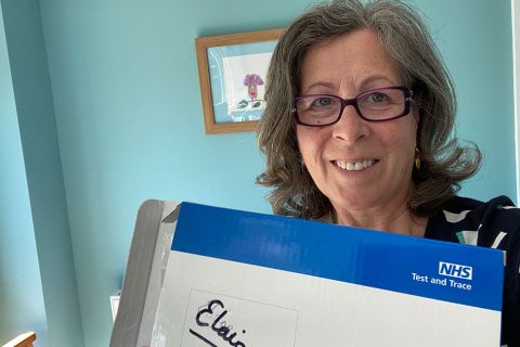 Free rapid lateral flow tests for people to collect and use at home