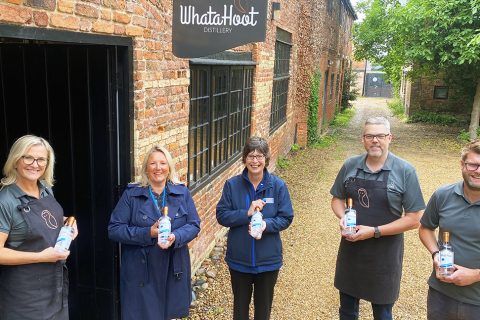 The Norfolk Hospice launches gin with WhataHoot