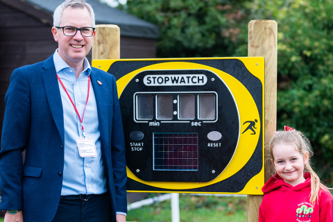 Daily Mile keeps South Wootton Infants on track