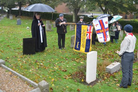 Crosses placed on War Graves as Poppy Appeal launched in Hunstanton