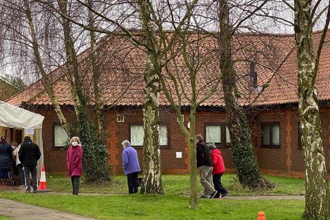 A Covid jab experience at Snettisham Surgery