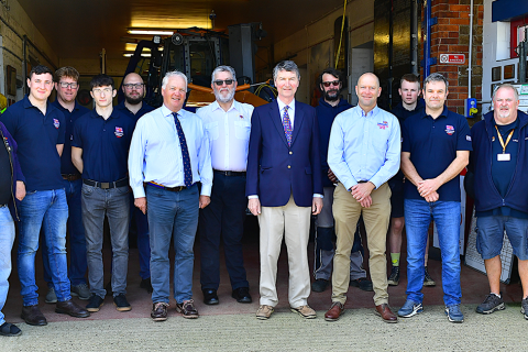 Crew welcome top RNLI officials to lifeboat station