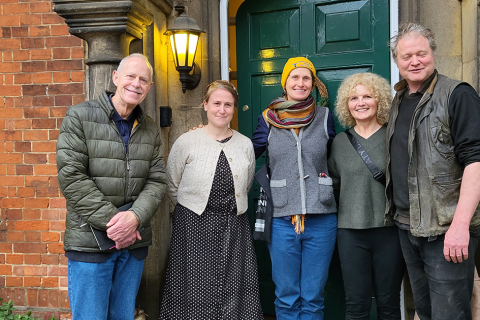 West Acre Wild 10K Team donate to King’s Lynn Night Shelter