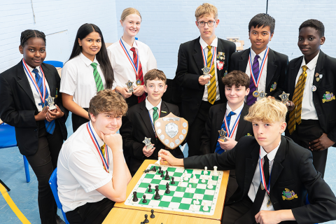 Checkmate challenge at chess contest