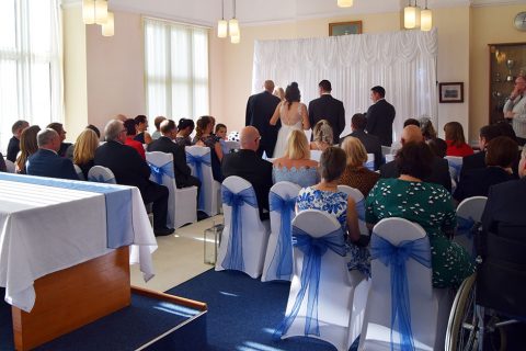 Wedding bells at Hunstanton Town Hall