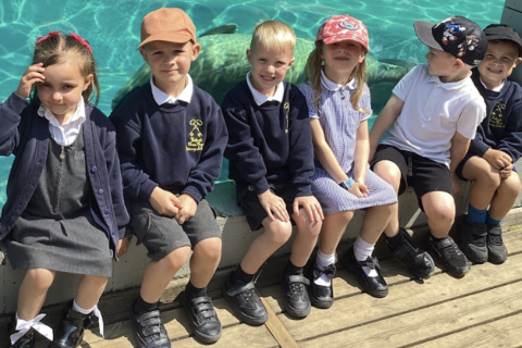 Pupils head under the sea