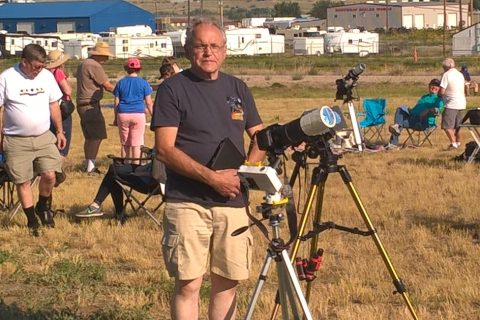 Starstruck: amateur astronomer says a total eclipse is 'an absolute wonder'