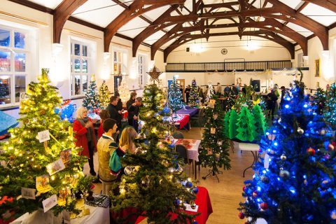 Hunstanton’s Christmas trees shine bright