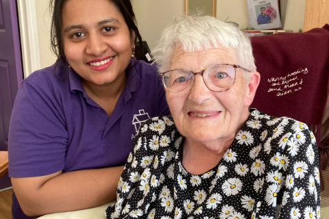 Care team from Hunstanton go to 'great heights' to raise money for charity