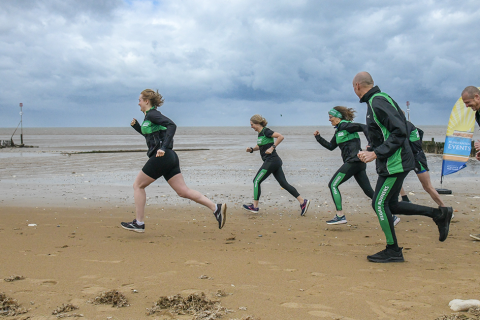 Can you beat the Hunstanton tide?