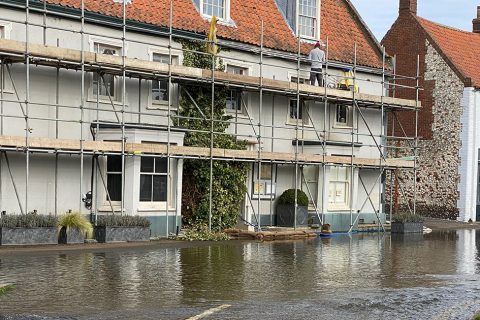 Burnham Market flooding