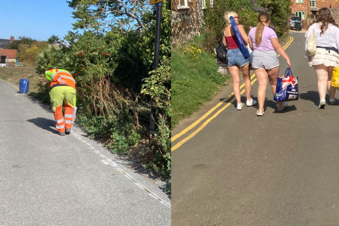 Goodbye wonky yellow lines
